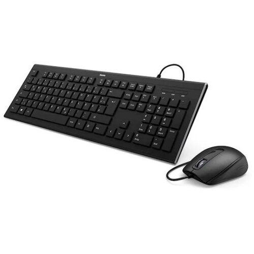 Hama Tastatura + mi&amp;scaron; Cortino žična Slike