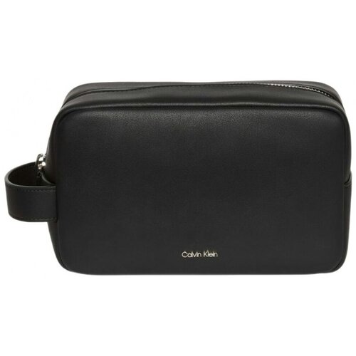 Calvin Klein Jeans Toaletne torbice Lv04d1227g Raised Dopp Kit Črna Slike