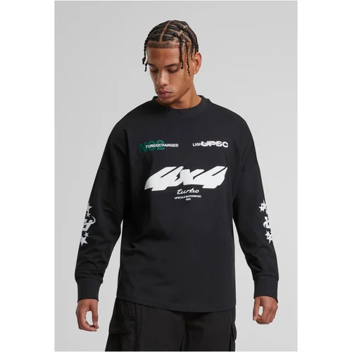 Mister Tee Men's Motorsport Cut Sweatshirt Black