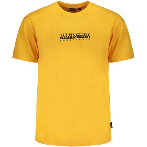 Napapijri MEN&amp;amp;#39;S ORANGE SHORT SLEEVE T-SHIRT Slike