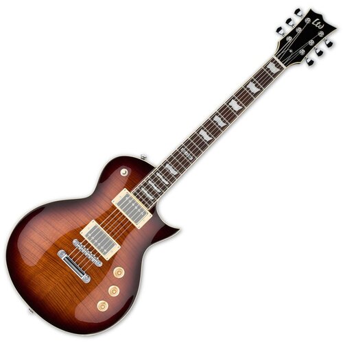 ESP LTD EC-256FM Dark Brown Sunburst Slike
