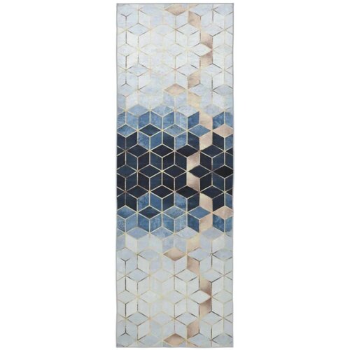  Traka za tepih LESAKA Srebrna 80 x 350 cm Dijamantni bar&amp;scaron;un - Srebrna 80 x 350 cm Slike