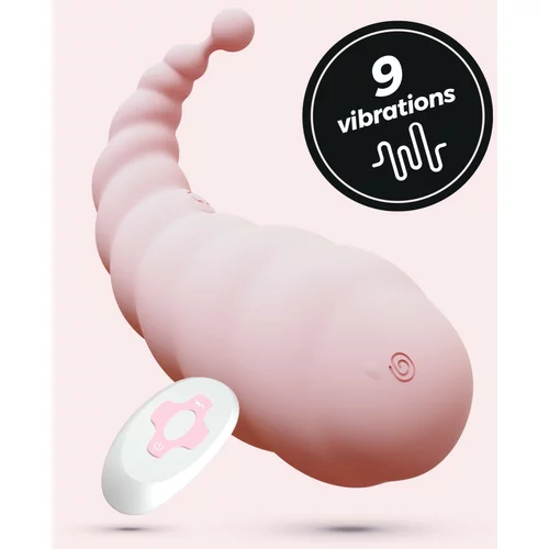 Crushious COCOON RECHARGEABLE VIBRATING EGG WITH WIRELESS REMOTE CONTROL PINK