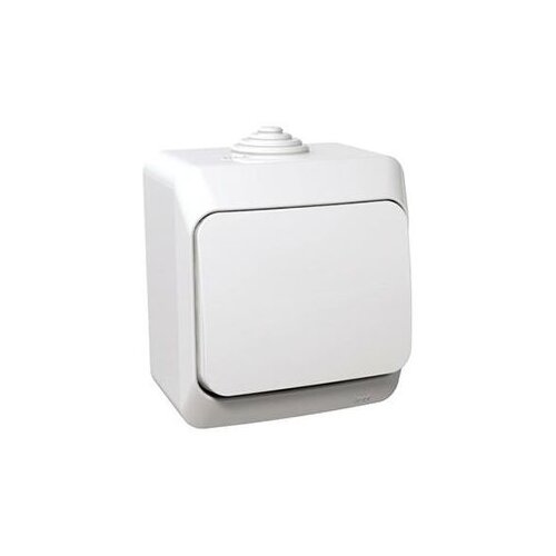 Prekidač 1P IP44 bijela CEDAR Slike