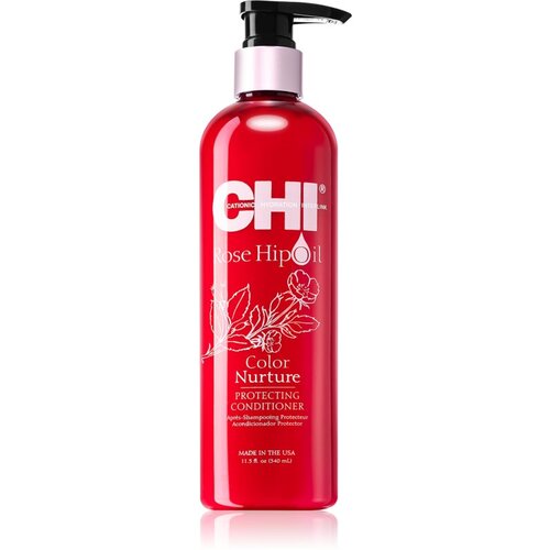 Farouk Systems cHI Rose Hip Oil Color Nurture zaščitni balzam za barvane lase 340 ml Cene