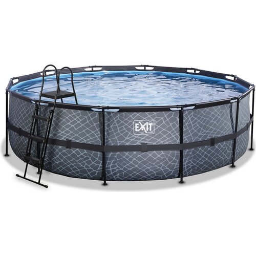 EXIT Toys Frame Pool Ø 488 x 122 cm - Stone Grey Cijene