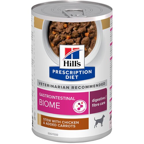 Hill&amp;rsquo;s 10 + 2 gratis! Hill&amp;#039;s Prescription Diet mokra pasja hrana 12 x 354 g - Gastrointestinal Biome ragu s pi&amp;scaron;čancem Slike