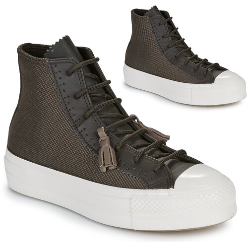 Converse Visoke superge CHUCK TAYLOR ALL STAR LIFT Kostanjeva Slike