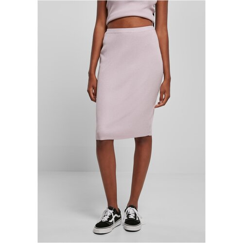 UC Ladies Women&amp;#039;s ribbed lilac midi skirt Slike