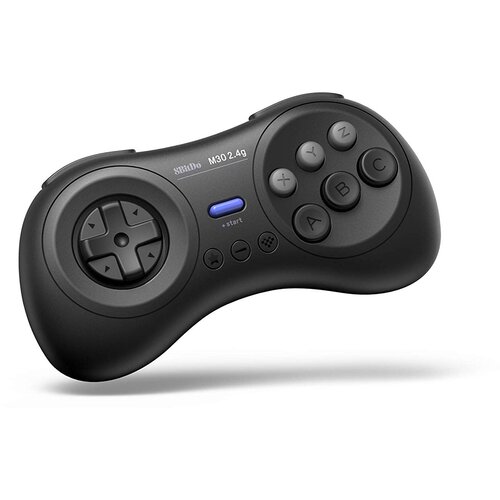 8BitDo M30 2.4G črn brezžični igralni plo&scaron;ček za Mega Drive Cene