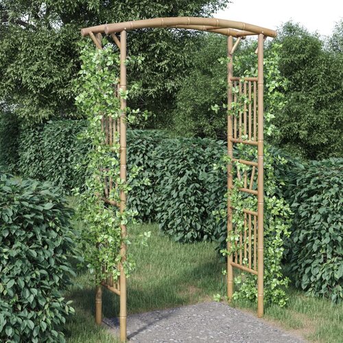 vidaXL Luk za ruže od bambusa 118 x 40 x 187 cm Cijene