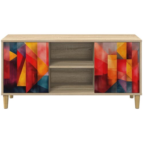  ormar HEESCH 102 x 33 x 50 cm Sonoma Konstruirano drvo Slike