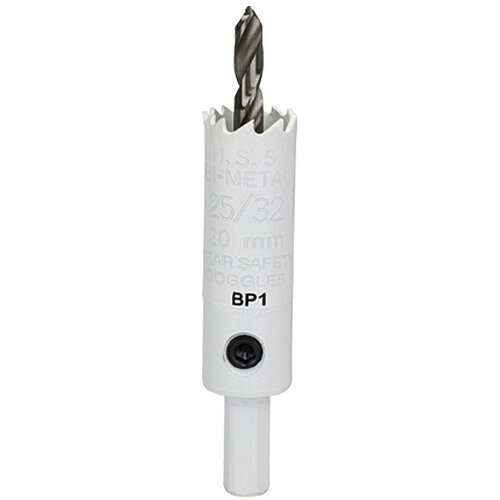 CRAFTOMAT kruna za bu&amp;scaron;enje rupa u drvu (20 mm, HSS bimetal, Promjer brtve: 10 mm HEX) Slike