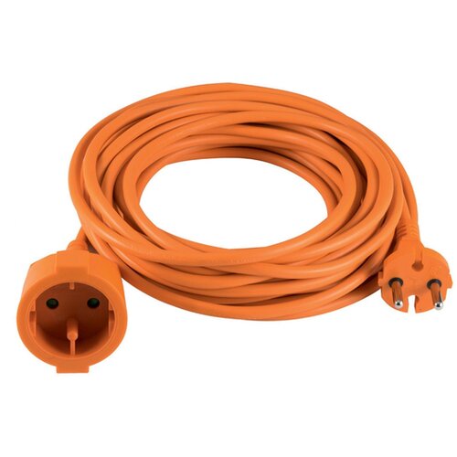 Home Produžni strujni kabl 1 utičnica, 10m, H05VV-F, orange - NV 4-10/OR/1,5 Slike