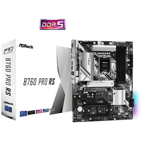 AsRock MB B760 PRO RSIntel B760, LGA1700, 4xDDR53xM.2, 4xSATA, RAID, HDMI, DP, ATX Cijene