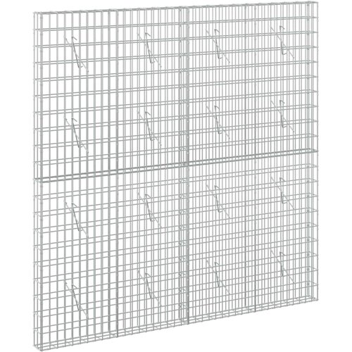  Gabion s žicom debljine 5 mm i mrežom 5x10 cm 200x10x200 cm Slike