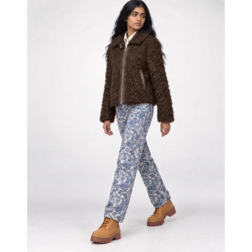 Only ONLTILDA TEDDY JACKET Smeđa Slike