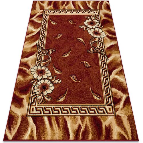 RugsX Preproge Preproga BCF Morad TRIO Classic listi, cvetje 80x150 cm Bordo Cene