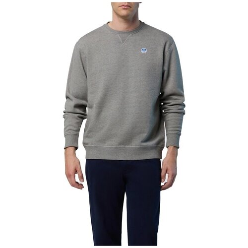 North Sails Puloverji CREWNECK SWEATSHIRT Siva Cene