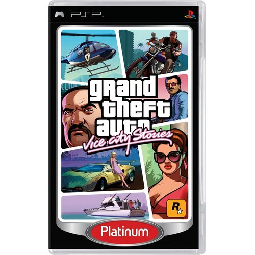 Grand Theft Auto Vice City Stories Platinum (PSP) - rabljeno Slike