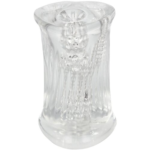 California Exotics Cyclone Triple Chamber Stroker Transparent Cene