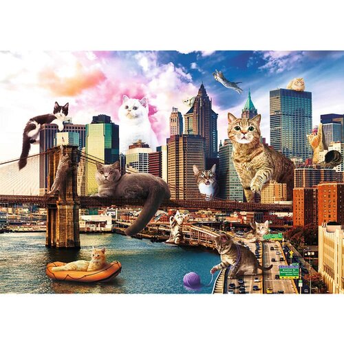 Trefl puzzle cats in new york - 1.000 delova Cene
