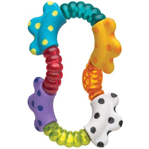 Playgro Zavita ropotuljica z grizali 183192 Slike