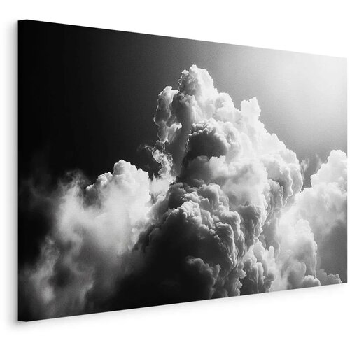  Slika - Clouds Like from Dreams: Let the Sun Illuminate Your Day – A Visual Feast 60x40 Cene
