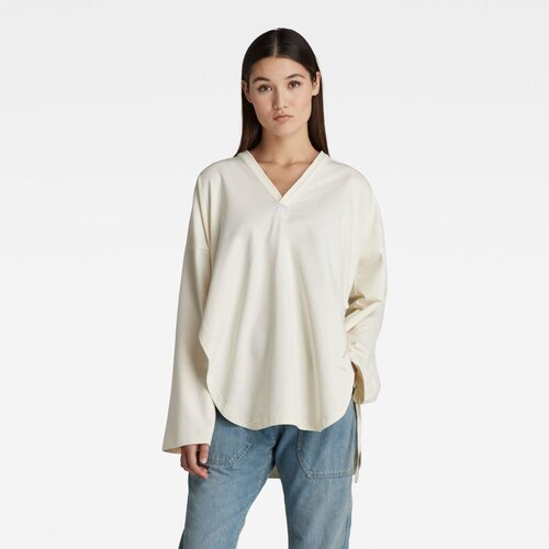 G-star Sweatshirt - Flower photo gr loose in sw white Cene