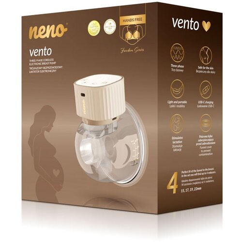 Neno VENTO Three-Phase, Cordless Electronic Breast Pump Cijene