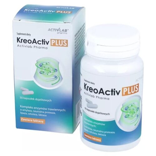 ACTIVLAB Probavni enzimi &amp;ndash; KreoActiv Plus Pharma (50 kapsula) Slike