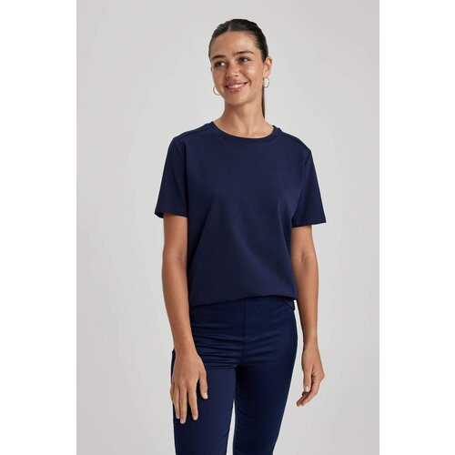 Defacto Regular Fit Crew Neck Cotton Short Sleeve T-Shirt Slike