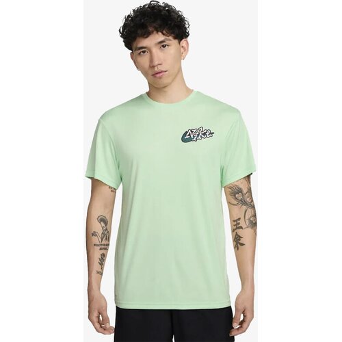 Nike mu&amp;scaron;ka majica sleeve hydrogu NESSE527-338, zelena Slike