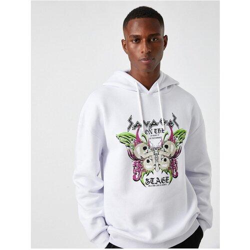 Koton Printed Oversized Sweatshirt Slike
