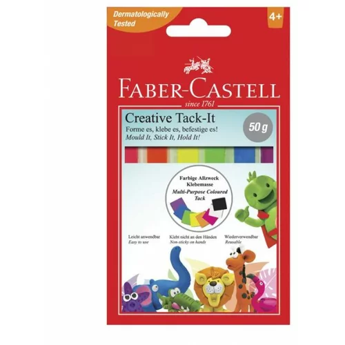 Faber-castell Masa za ljepljenje Faber Castell Tack-It 50 gr (odstranjivo ljepilo)