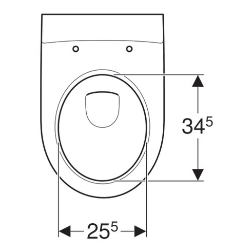 Geberit iCon konzolna wc &amp;scaron;olja, skriveno kačenje, Rimfree 204060000 Slike