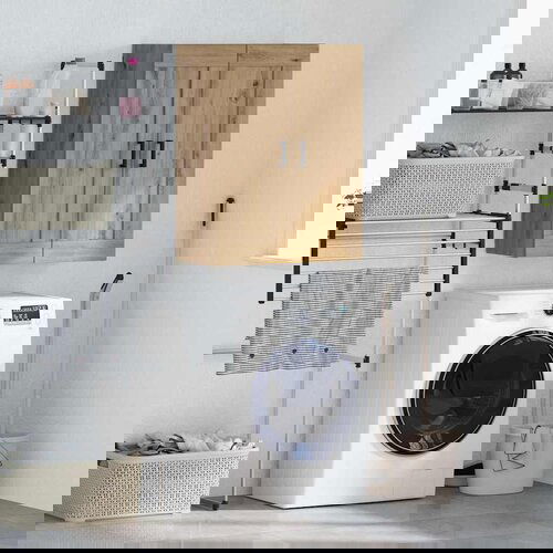 vidaXL Zidni ormarić Umjetnički hrast 69,5 x 34 x 90 cm Cene