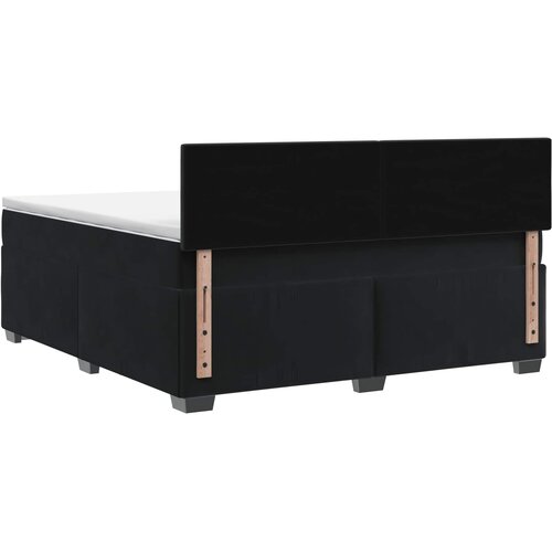  Boxspring krevet s madracem Crna 140 x 190 cm Bar&amp;scaron;un Slike