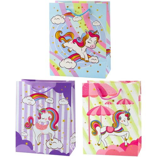 Children's Gift Bag Unicorn Colorful 23 x 16 x 10 cm Cene