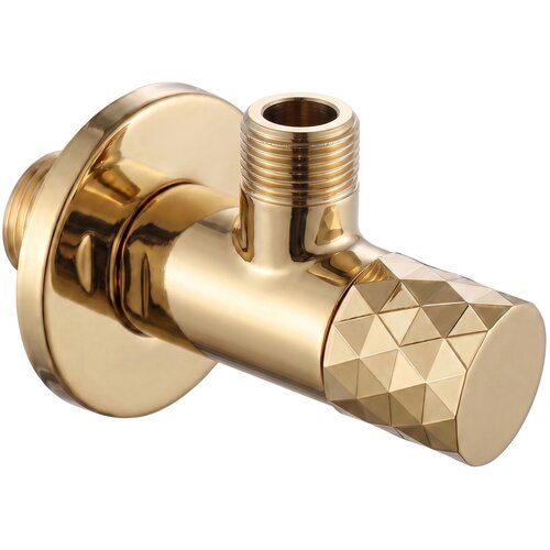 Rea Kotnični ventil Diamond 03 1/2&amp;quot; x 3/8&amp;quot; Gold Slike