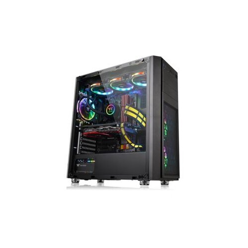 Thermaltake Versa H26 TG Mid tower, tempered glass 1x 120mm fan Slike