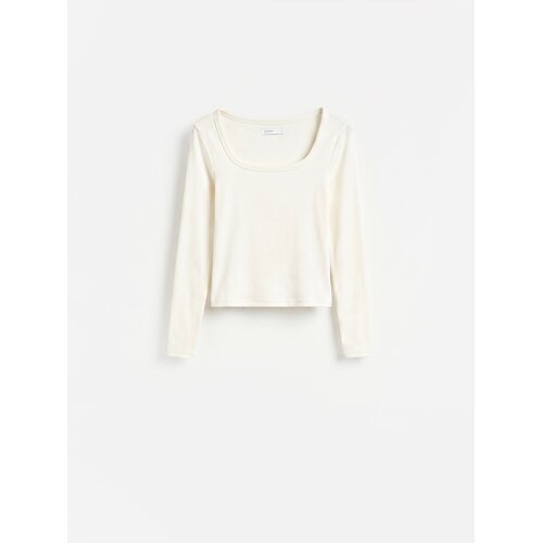 Reserved LADIES` T-SHIRT - bijela Cijene