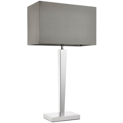  Endon 56707 - Stona lampa MORETO 1xE27/60W/230V sjajni hrom/siva Slike