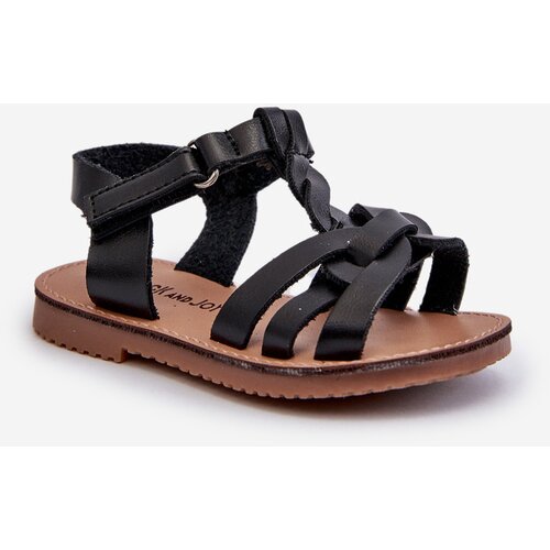 Boto Children's Sandals with Velcro Fastening Black Marimona Cene