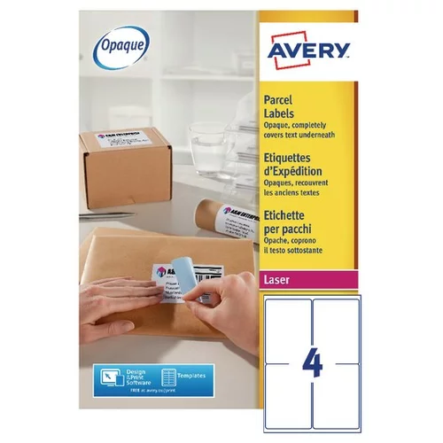 Avery Zweckform Neprosojne etikete za pakete 99,1 x 139 mm