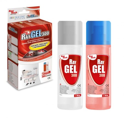 RayTech Ray Gel 300- dvokomponentna crvena masa za livenje (300 gr) blister Cene