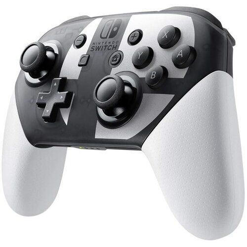 Nintendo Switch Pro Controller Super Smash Bros. Ultimate Edition Black, Grey, White Bluetooth Gamepad Analogue /Digital Switch Slike