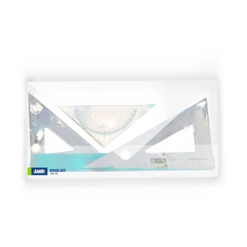 Junior Egde Kit, set lenjira u zip foliji, 30cm Cene