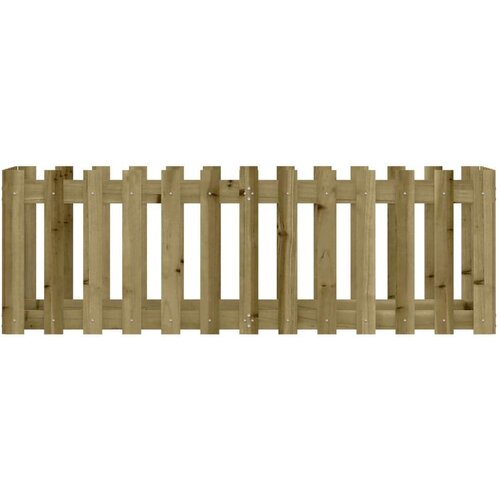 VidaXL Povi&amp;scaron;ena vrtna gredica 150x50x50 cm impregnirana borovina Slike