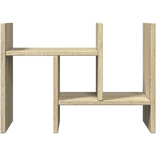  Organizator za stol boja hrasta 34 5 x 15 5 x 35 5 cm drveni Slike